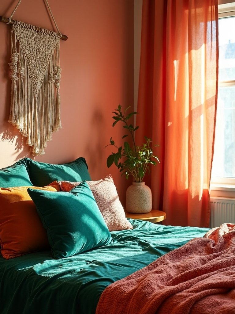 vibrant bohemian color palette