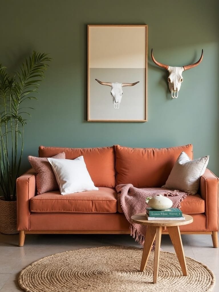 vibrant desert inspired color scheme