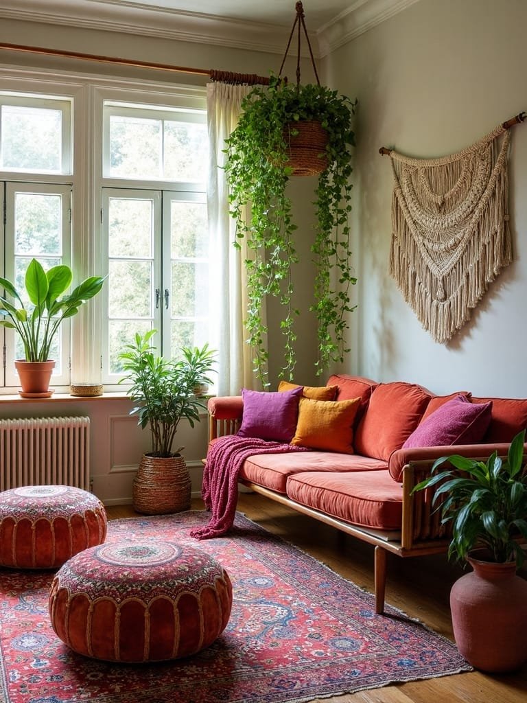 vibrant eclectic home retreat