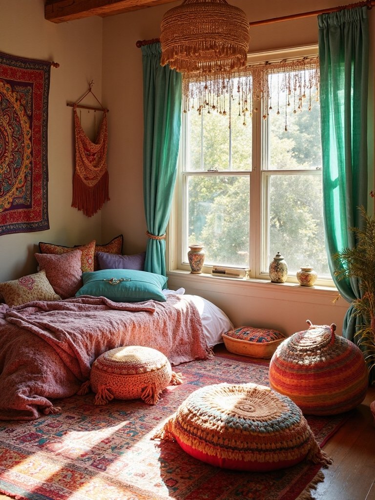vibrant eclectic nature inspired dreamlike