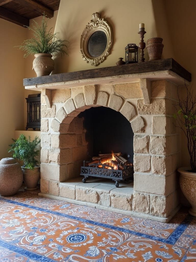 vintage tile design features