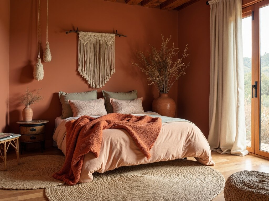 warm earthy boho cozy