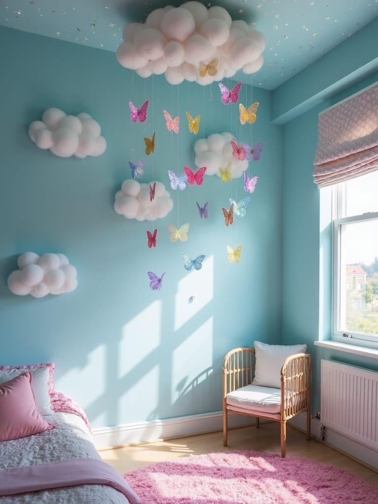 whimsical overhead fantasy decor