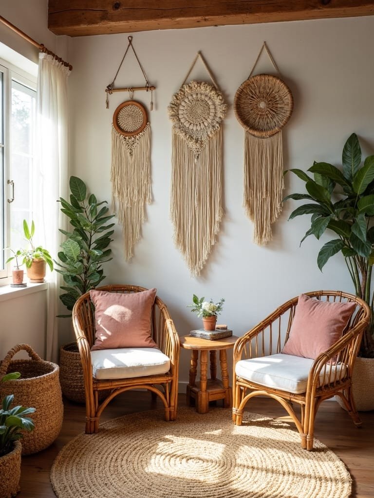 woven elements enhance textures