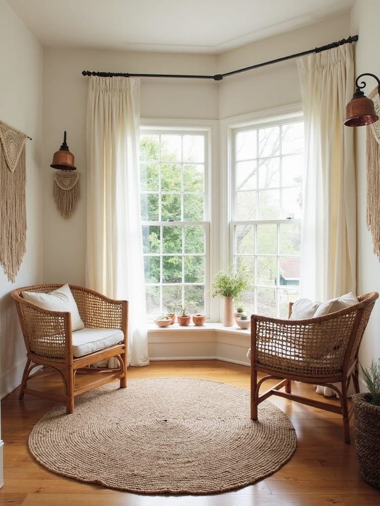 woven textures and metal