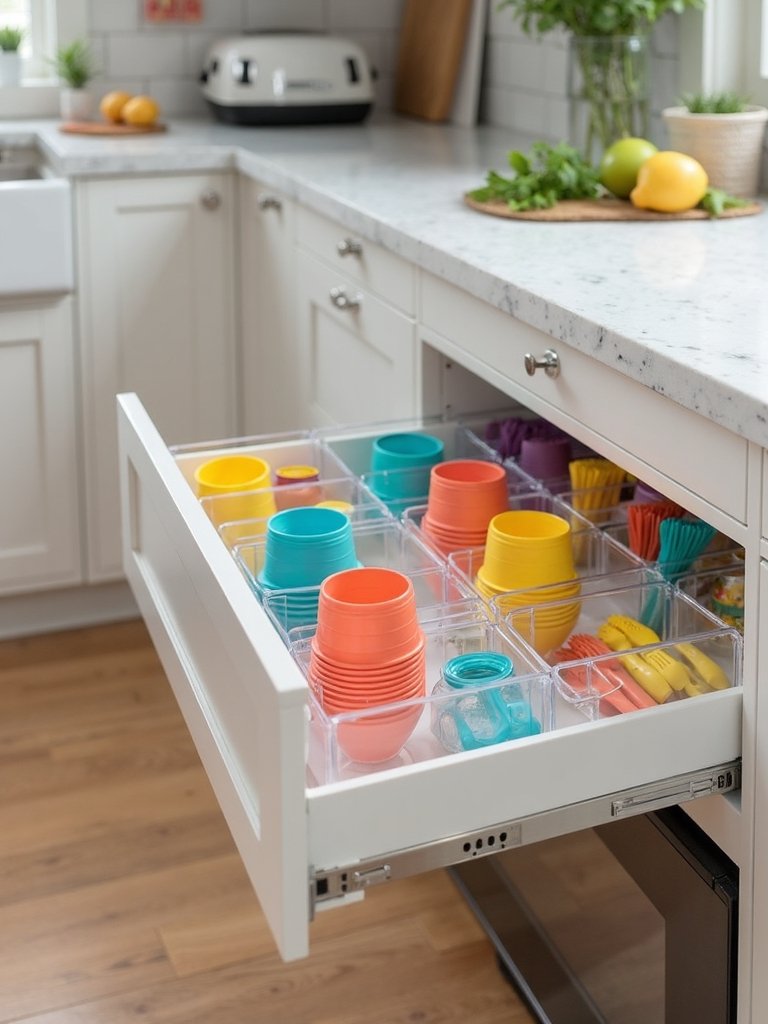 accessible kid friendly kitchen organization