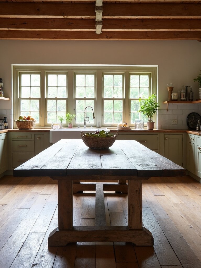 architectural details highlight rustic farmhouse