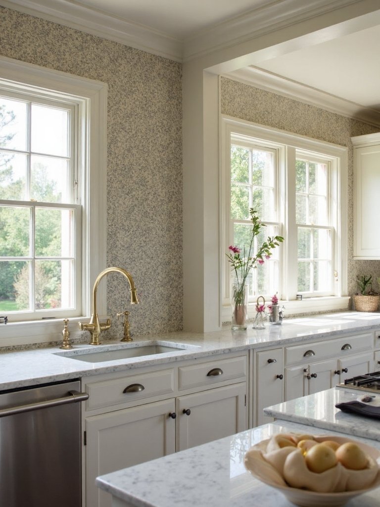 artisanal farmhouse sophistication with neutral tones