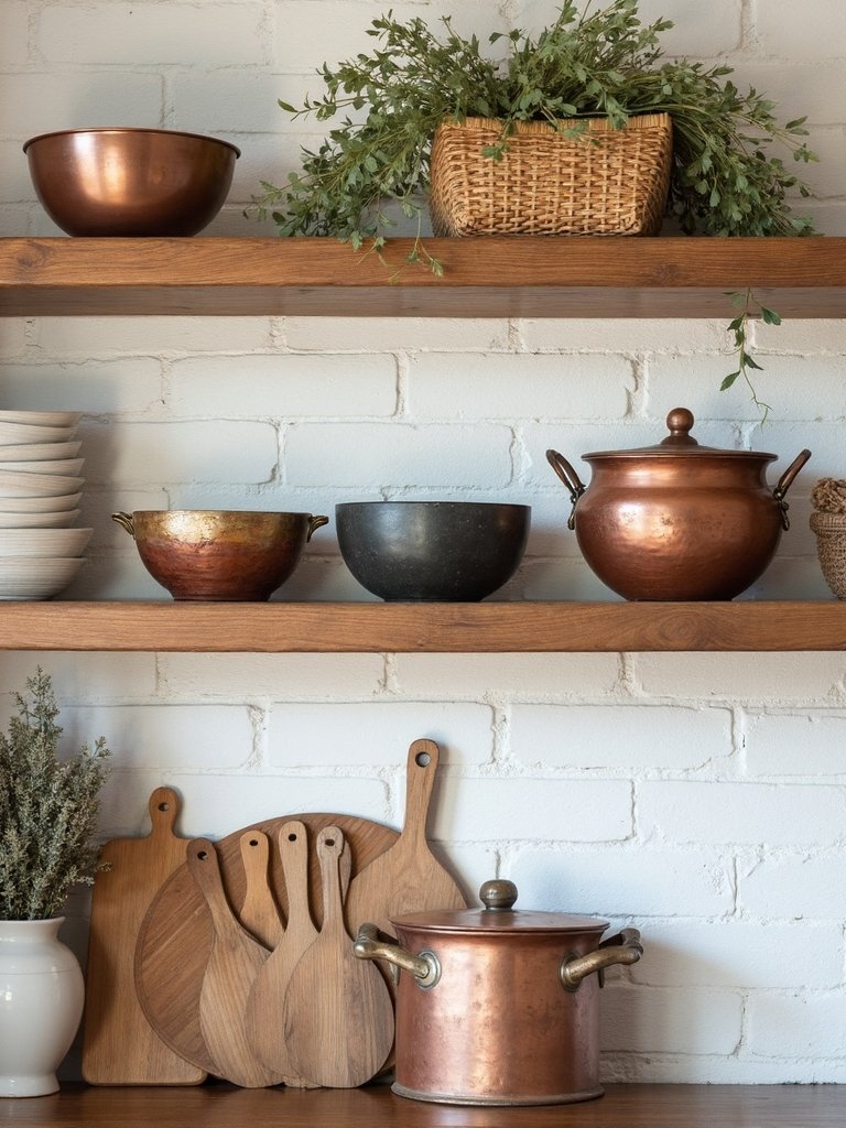 artisanal rustic natural showcase