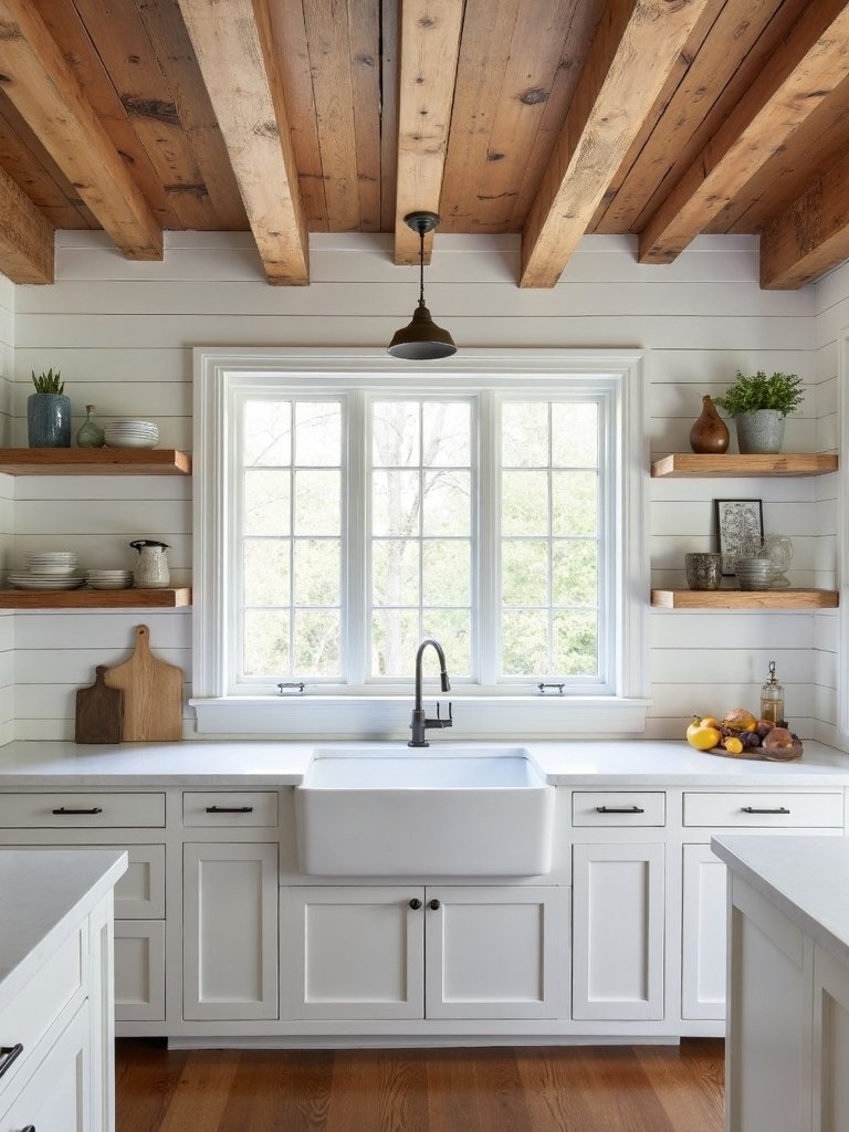 authentic farmhouse kitchen details
