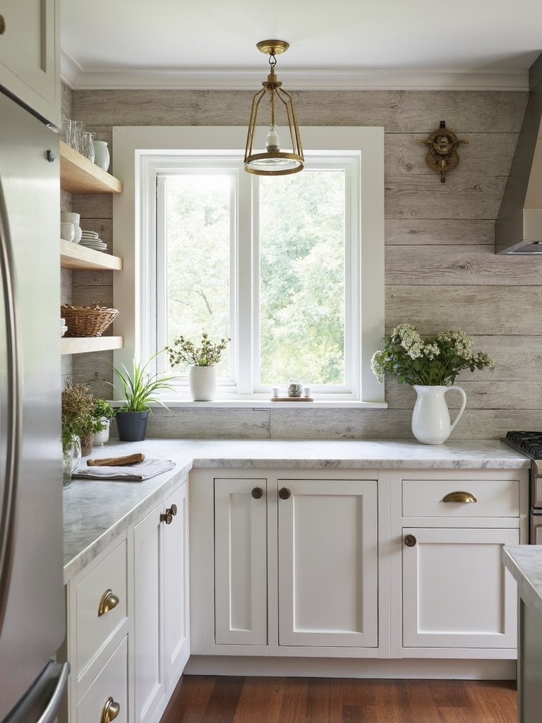 authentic rustic farmhouse kitchen charm