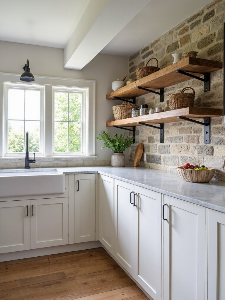 authentic rustic minimalism through stone