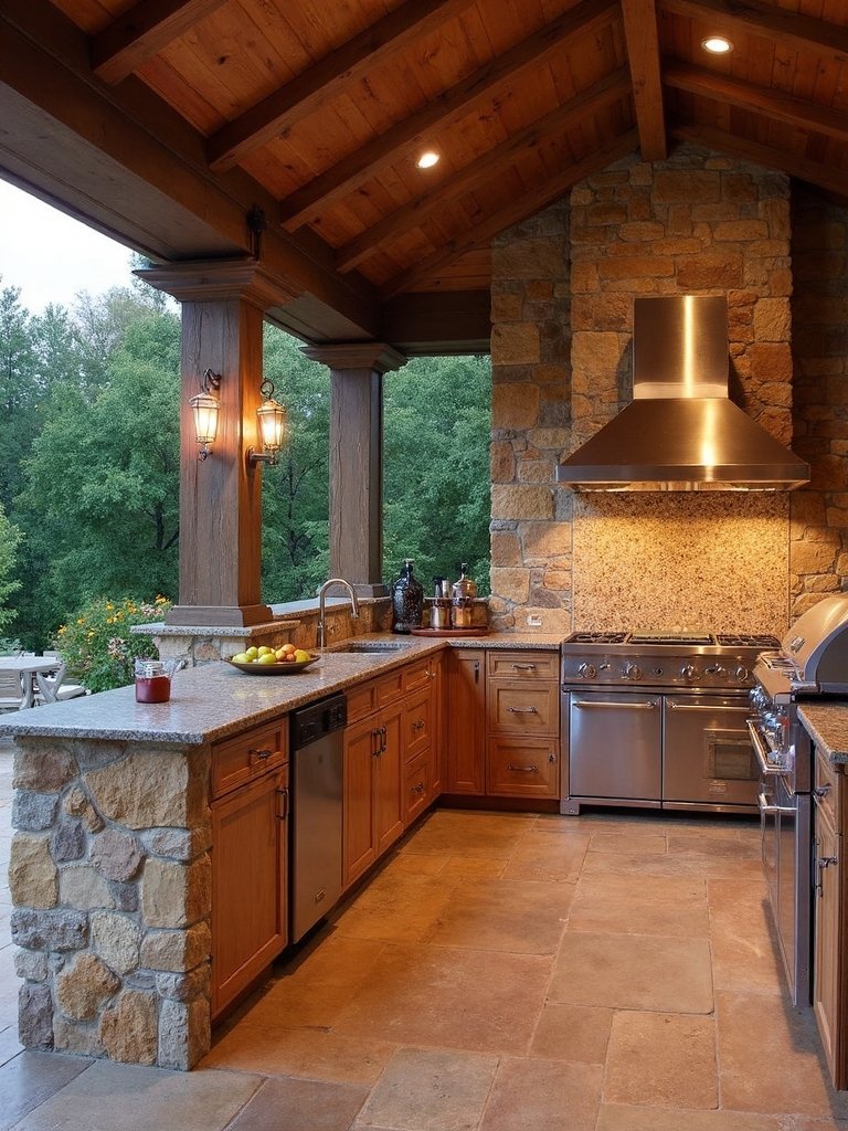 bespoke artisan outdoor kitchens