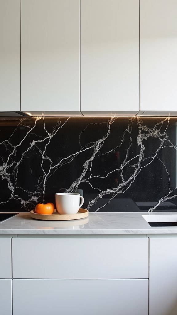 black stone kitchen elegance