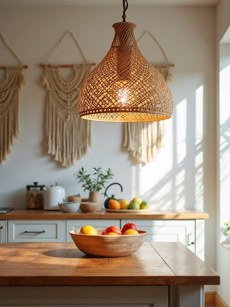 boho kitchen statement lighting fixtures