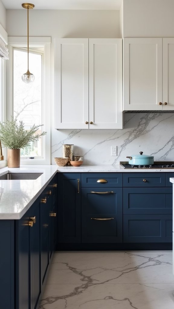 bold accents on white