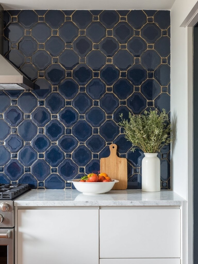 bold geometric statement walls