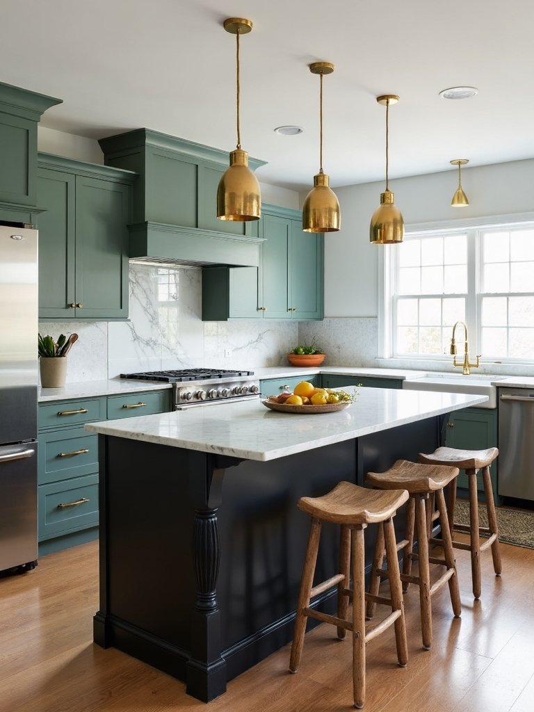 bold green and black