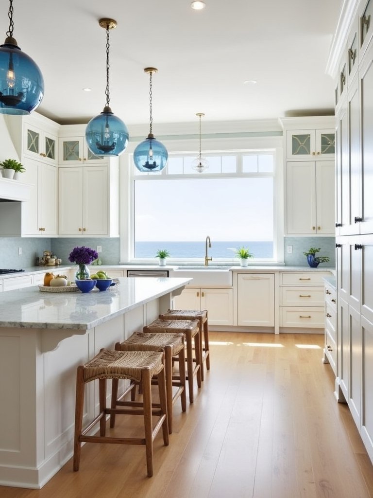 breezy modern coastal kitchens