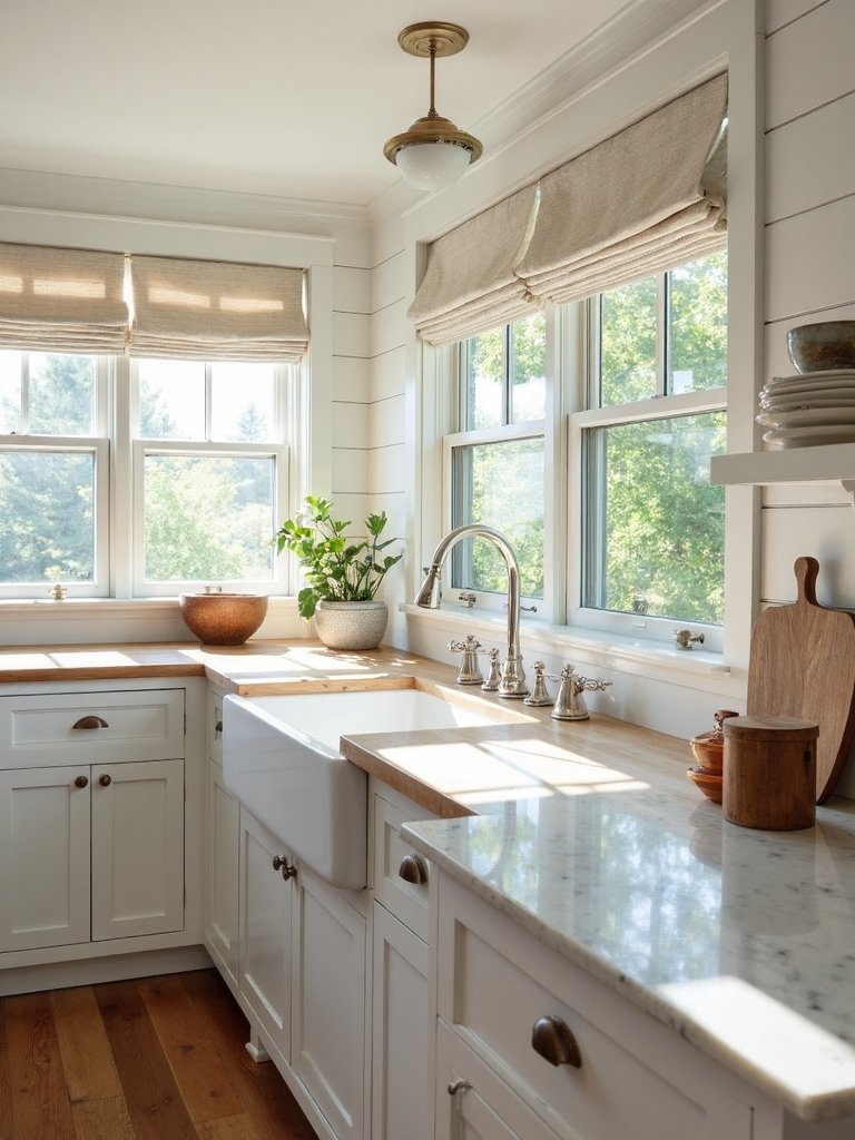 bright airy natural minimalist