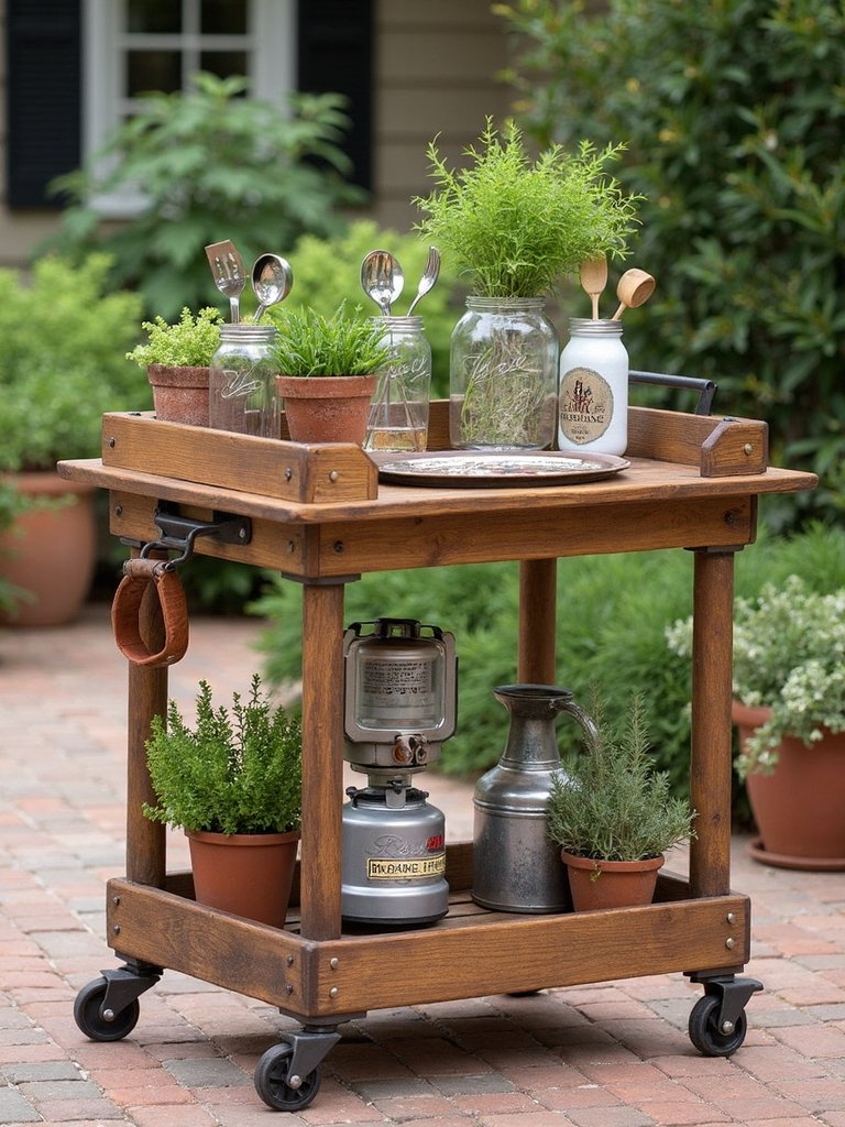 budget friendly mobile bar station