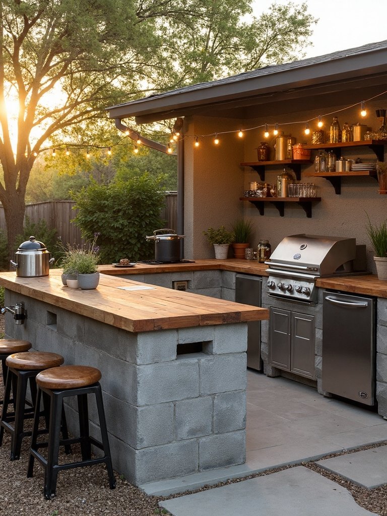 budget friendly outdoor kitchen tips