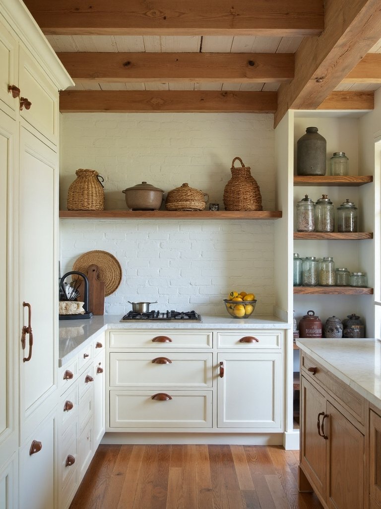 built in cabinetry maximizes storage