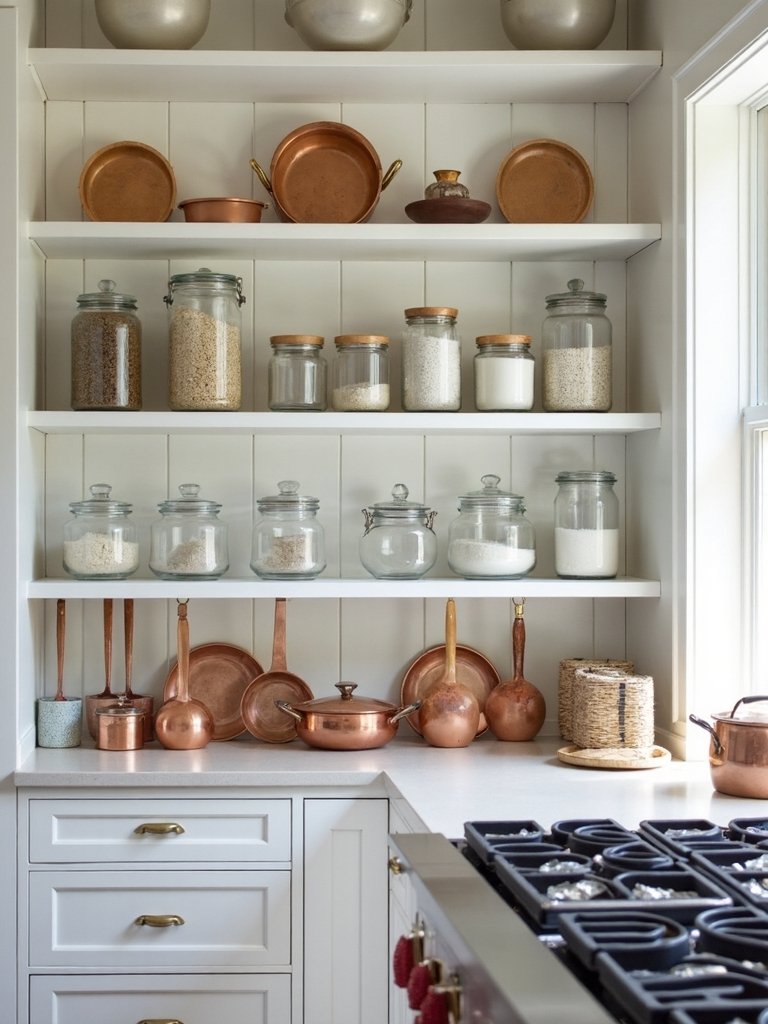 cabinet organization minimalist kitchen