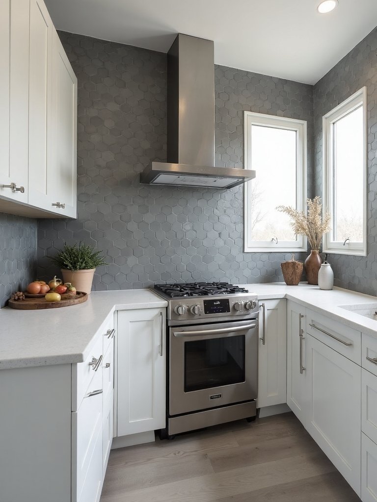 captivating three dimensional textured backsplash tiles