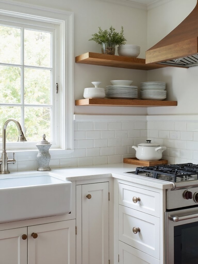 charming open plate displays