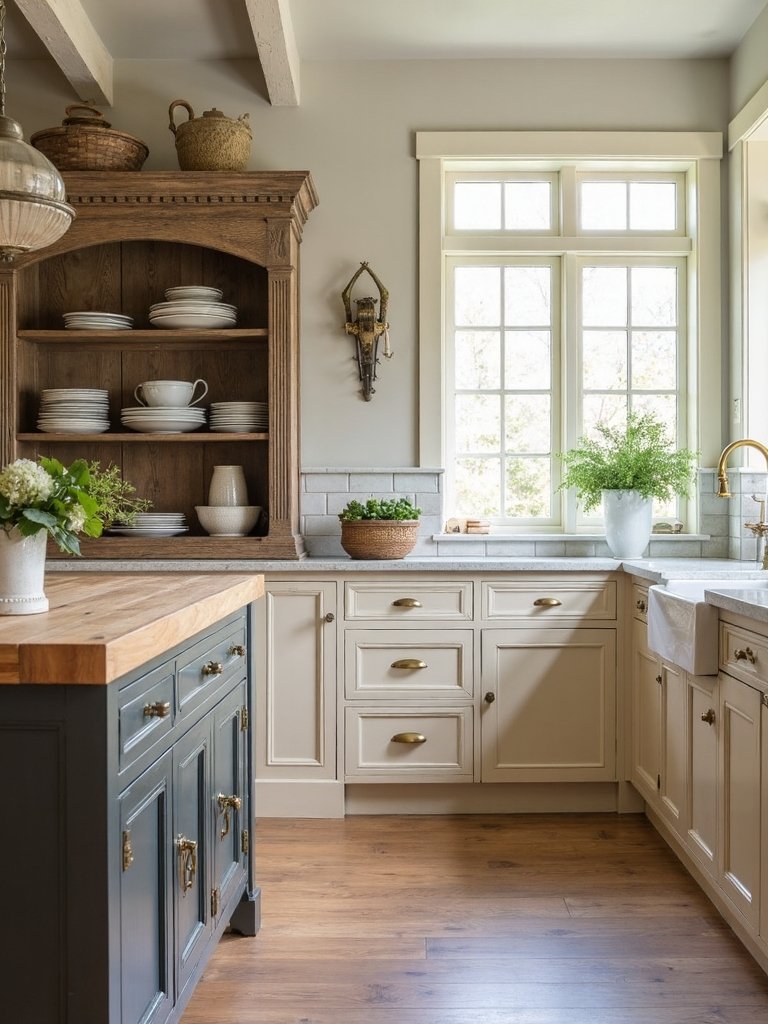 cherished antique farmhouse kitchen integration