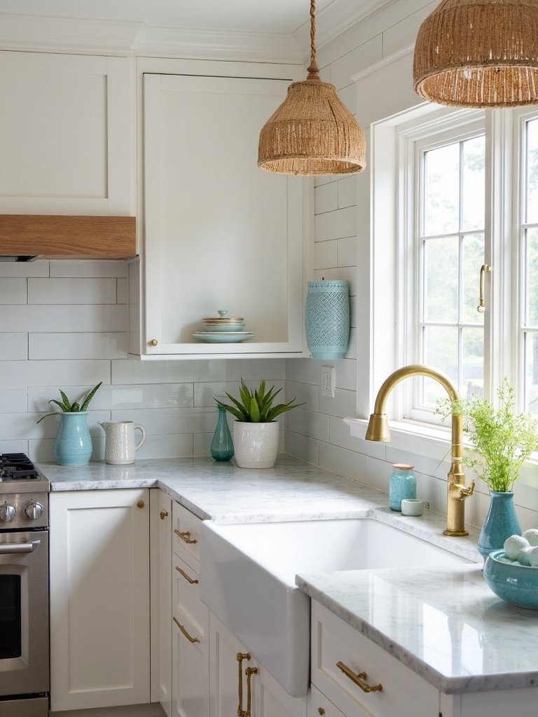 coastal charm meets rustic appeal