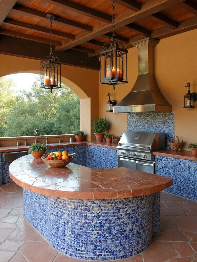 coastal elegance kitchen island