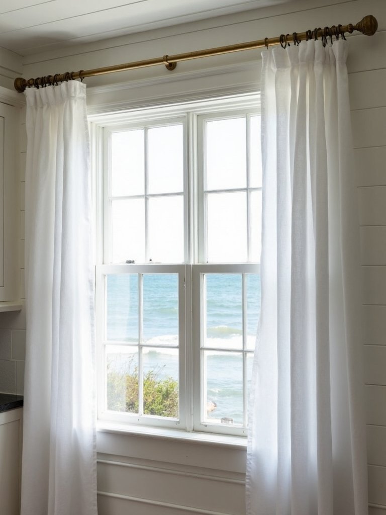 coastal farmhouse beachy relaxed interior