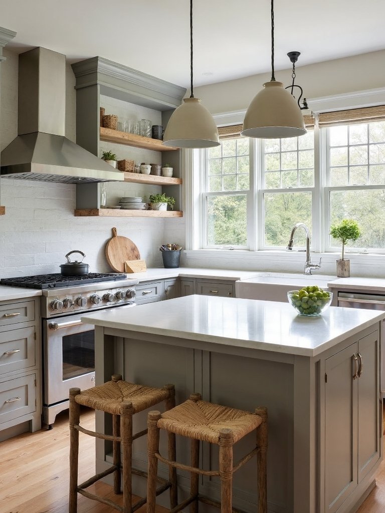 coastal farmhouse driftwood inspired elements