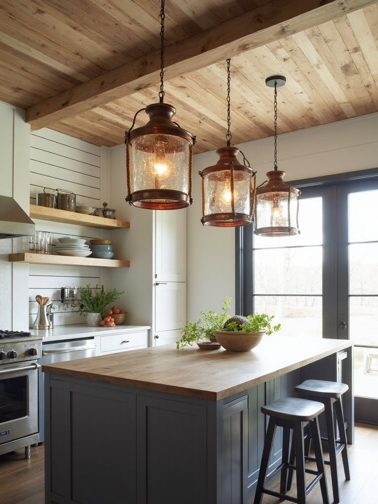 coastal rustic nautical pendant lighting