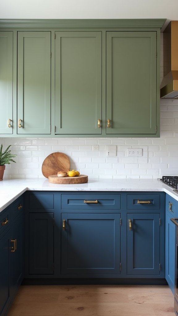 colorful kitchen cabinet ideas