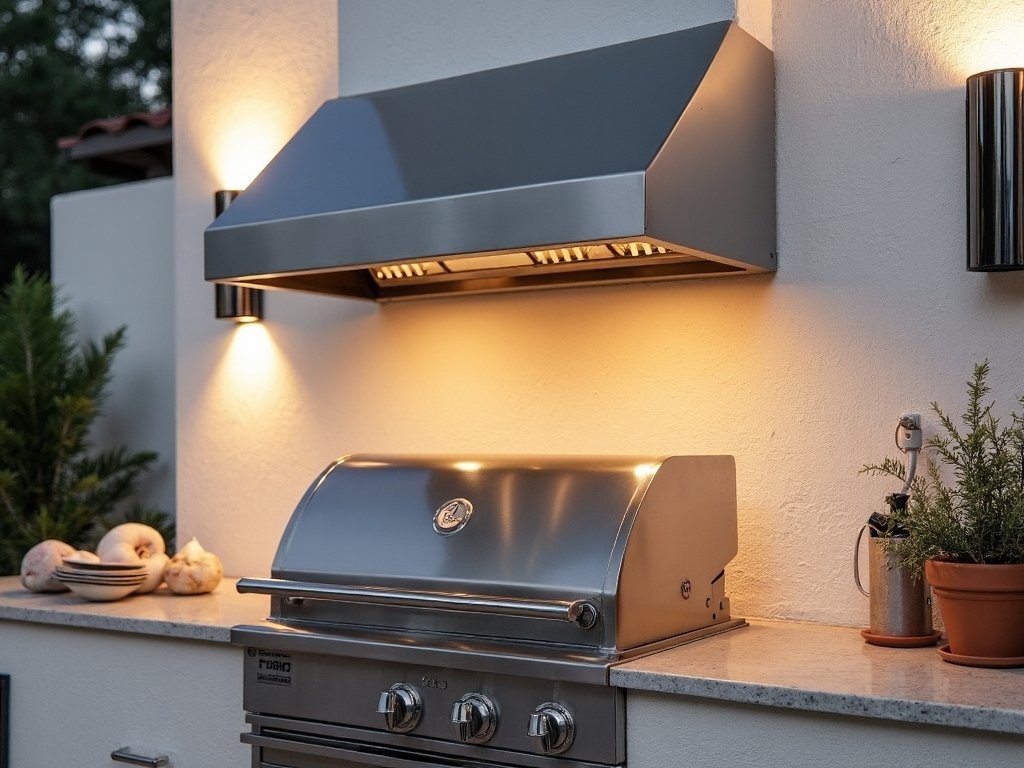 compact outdoor kitchen ventilation essentials