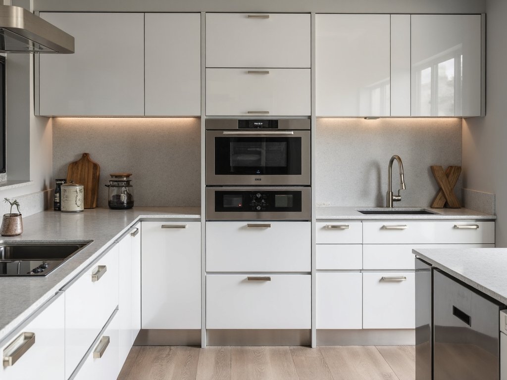 concealed appliances in modular kitchens