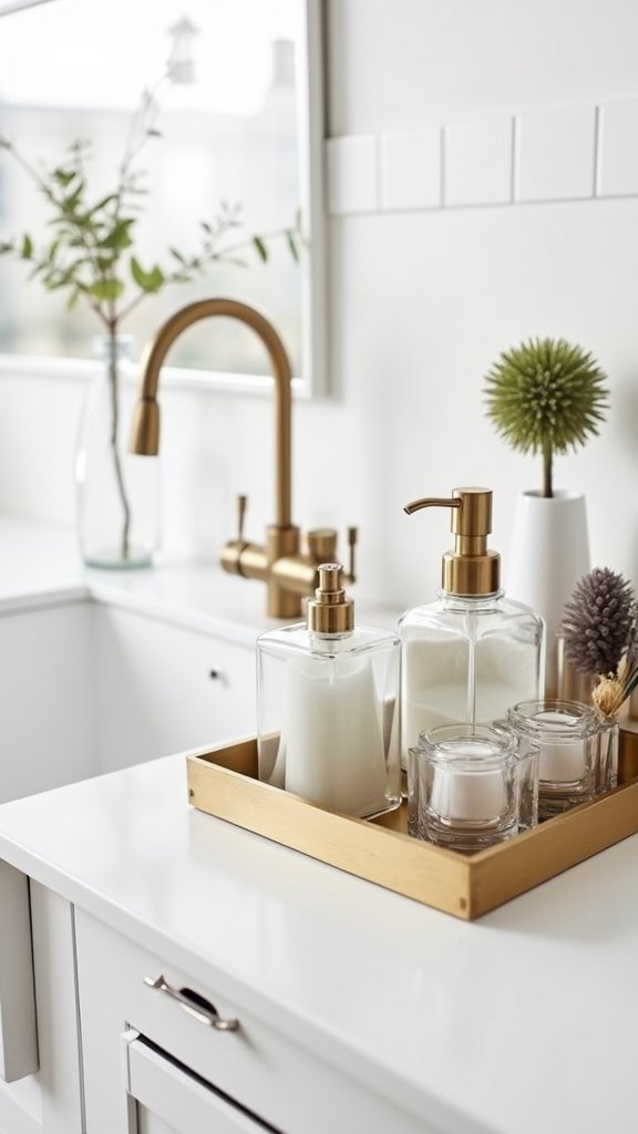 convenient kitchen sink organization ideas