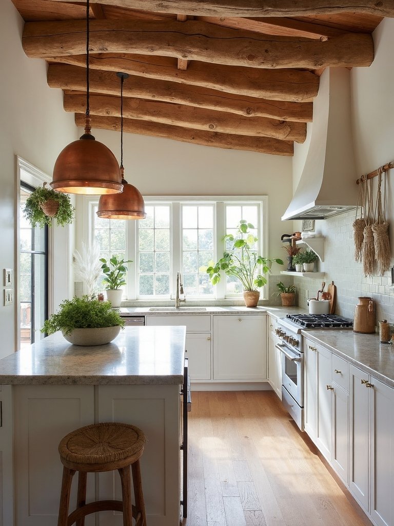 cozy bohemian rustic wood retreat