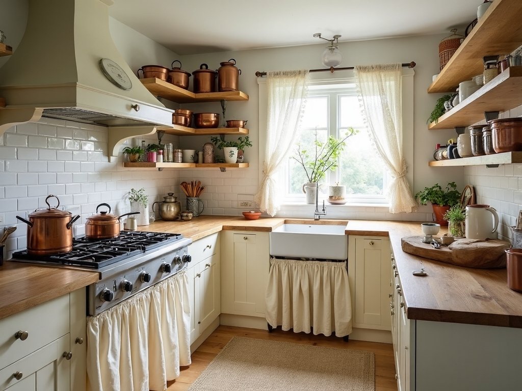 cozy farmhouse charm for small spaces