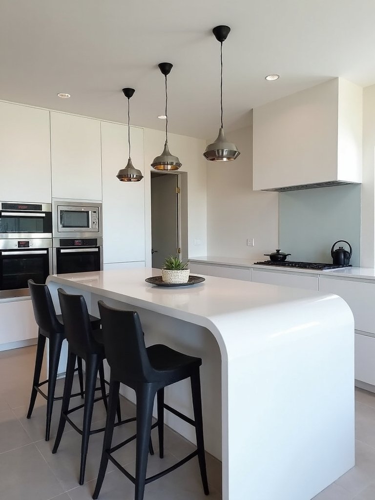 curved kitchens enhance flow