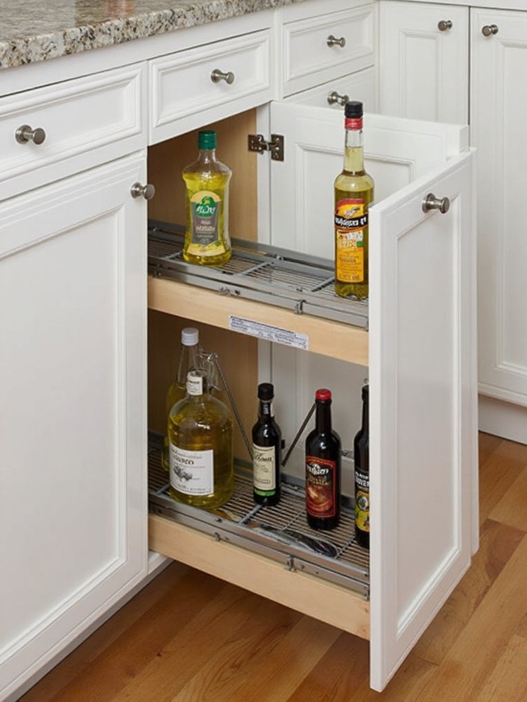 customizable cabinet storage organization solution