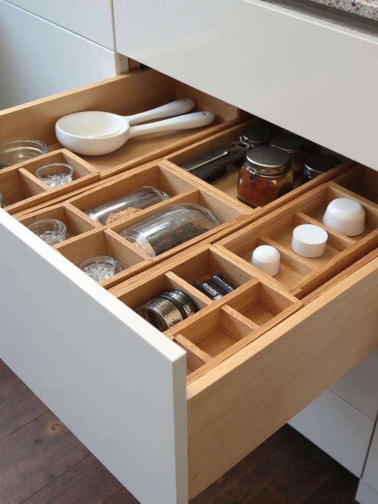 customizable container organization for drawers