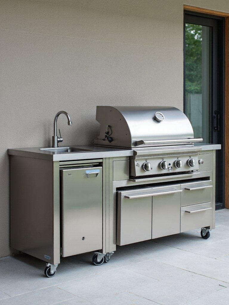 customizable modular outdoor kitchen flexibility