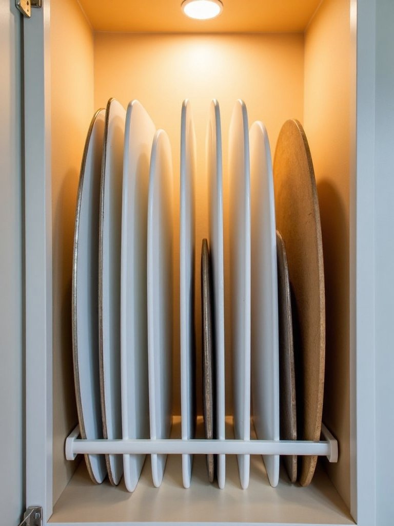customizable vertical divider pantry organization