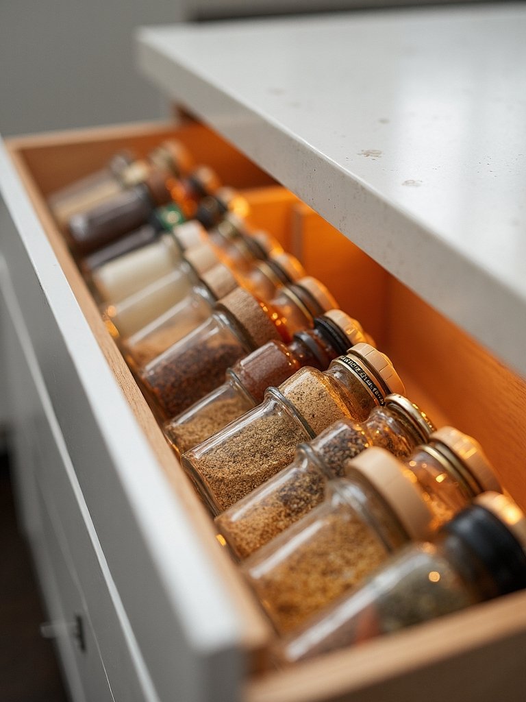 customized kitchen drawer organization solutions