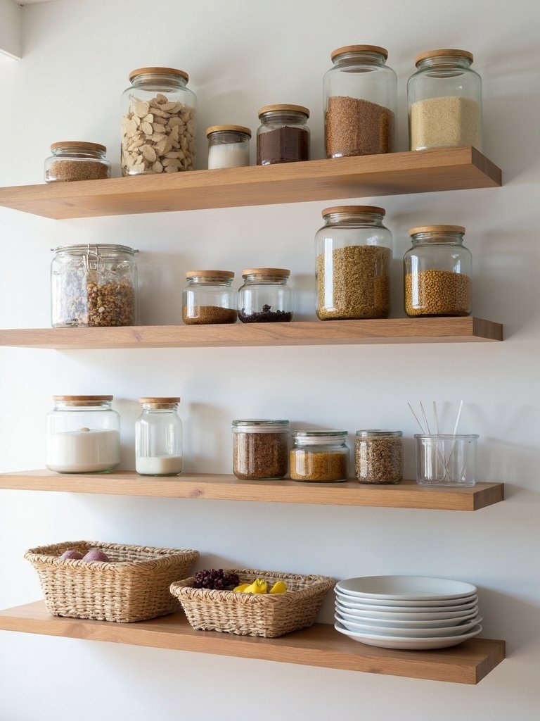 customized wall mounted kitchen pantry storage