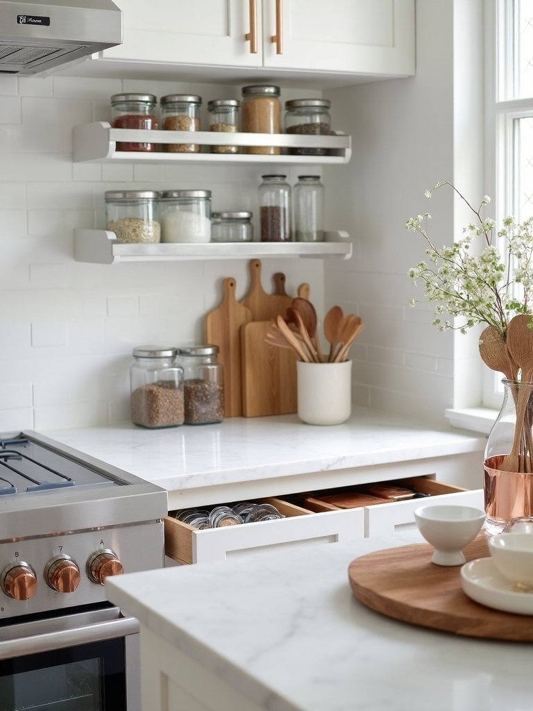 decluttering streamlined efficient kitchen organization